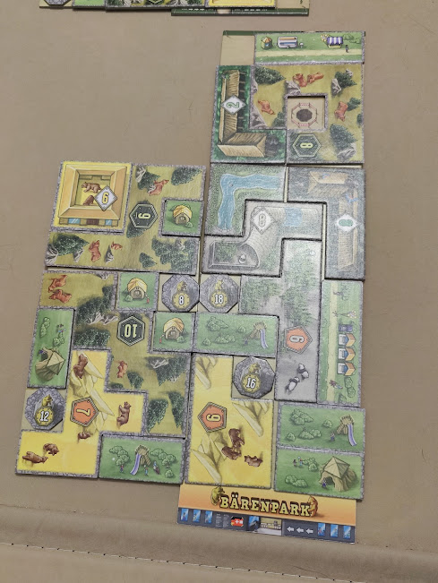 Barenpark with the Grizzly Tiles and 5th board.