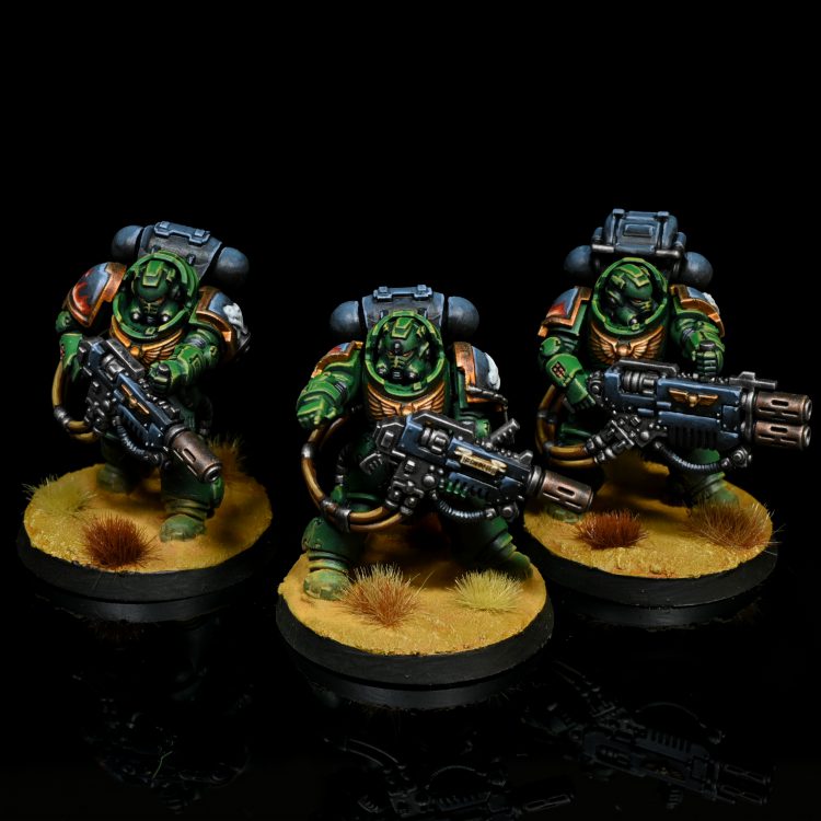 Primaris Eradicators - Heavy Melta Rifles. Credit: Rockfish