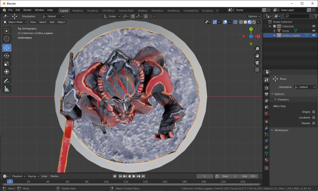 Photogrammetry - Model scaling