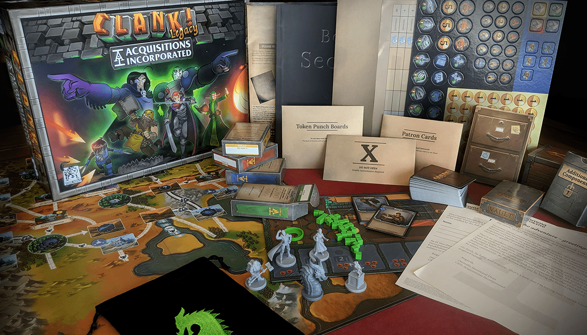 Clank Legacy Box Contents