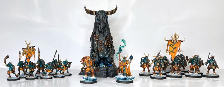 Beasts of Chaos Flatten Foes with Full Forces of Cygors, Ghorgons