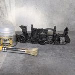 Beanith’s Ork Barricades – Dry Brushed Necron Compound