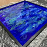 Large resin pour. Credit: Mike Bettle-Shaffer