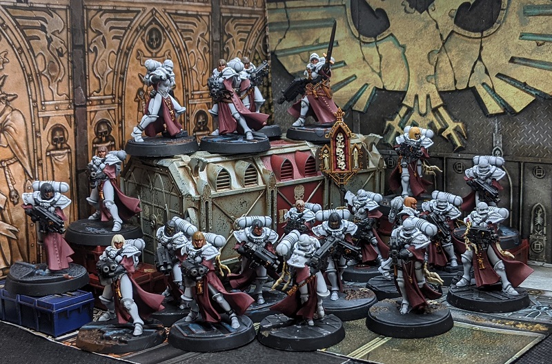 Adepta Sororitas Order of The Violent Silence - Finished