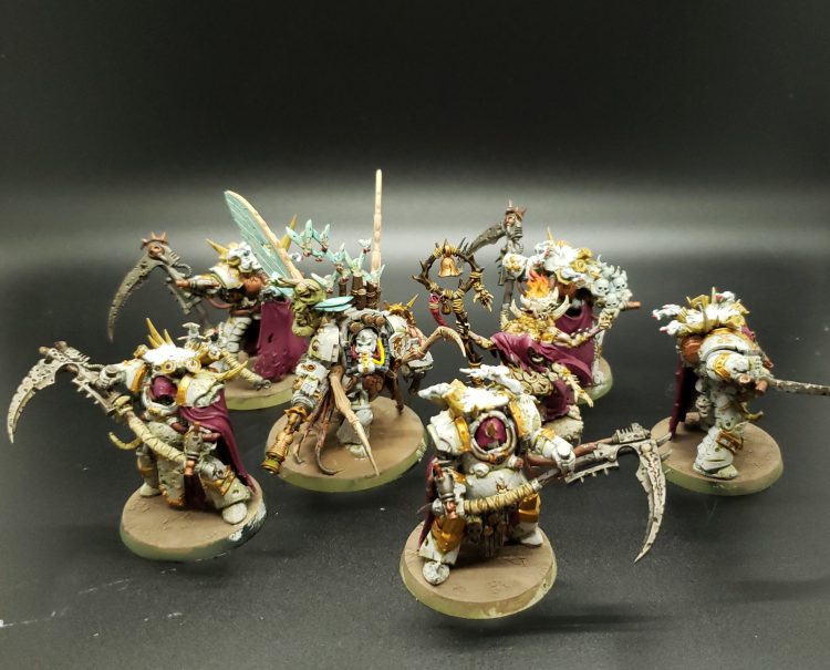 Death Guard command squad by MildNorman