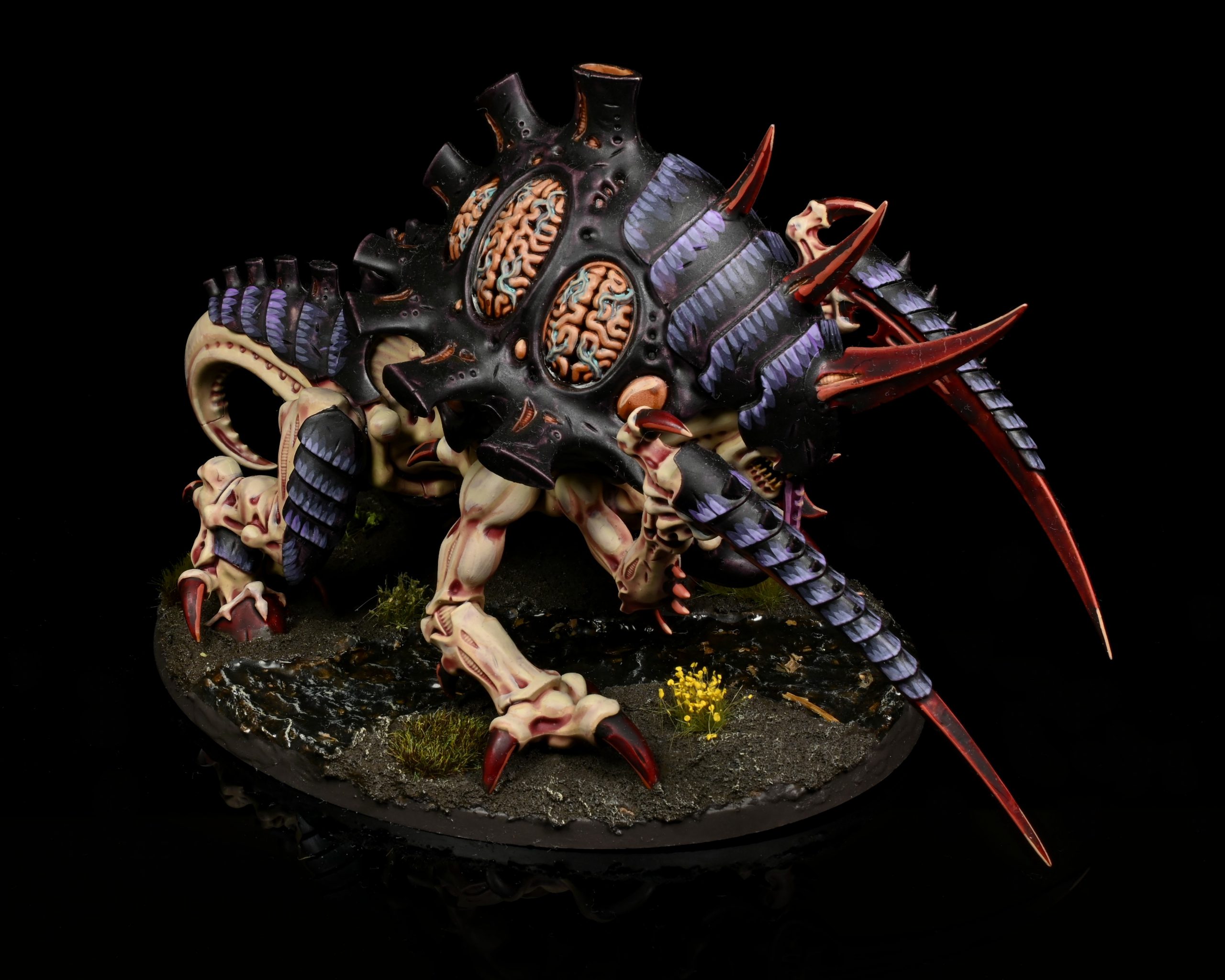 Warhammer 40,000 Tyranid Warriors with Prime upgrade