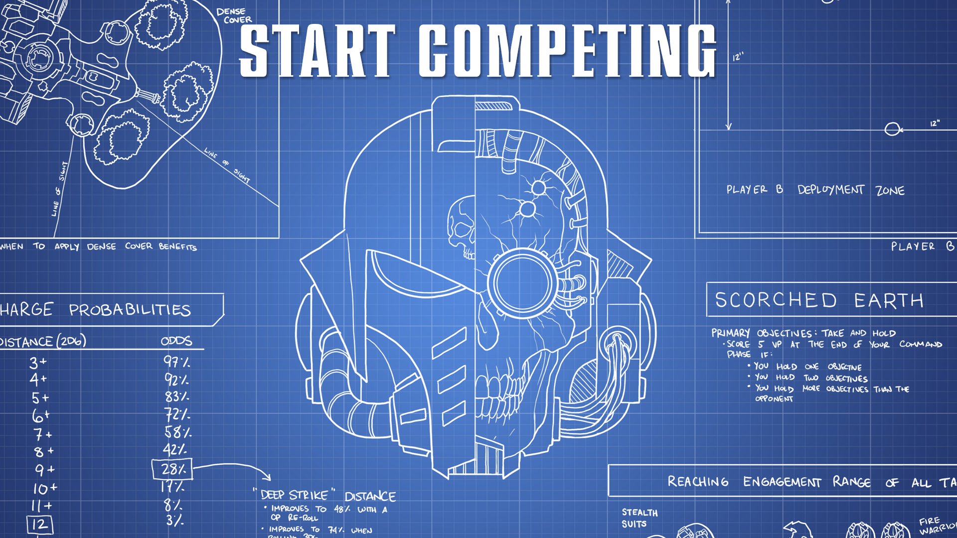 Start Competing: Space Marines Tactics