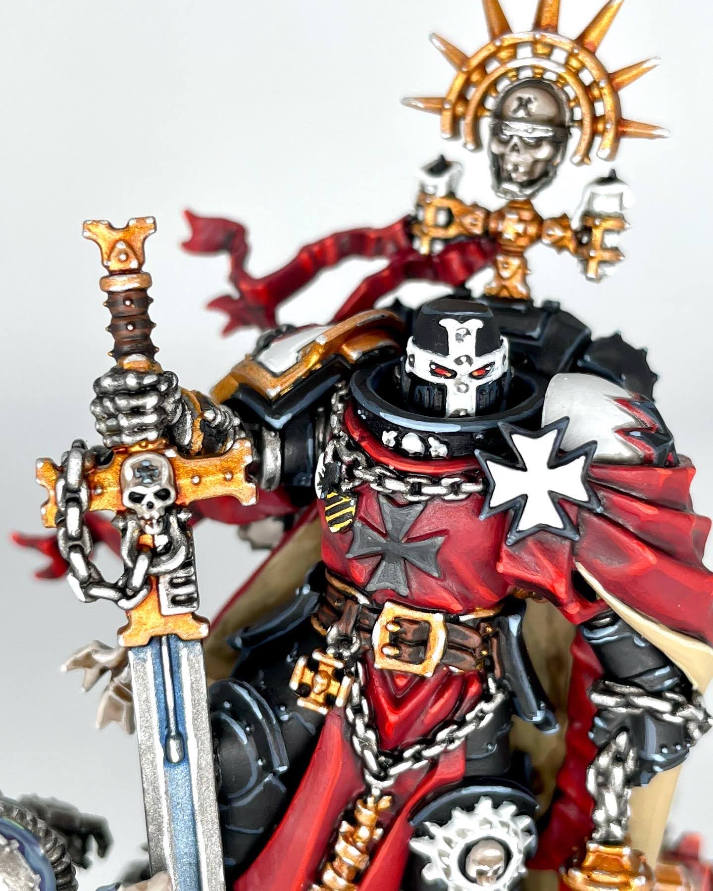 Paint my Black Templars robes, but I'm not convinced by the