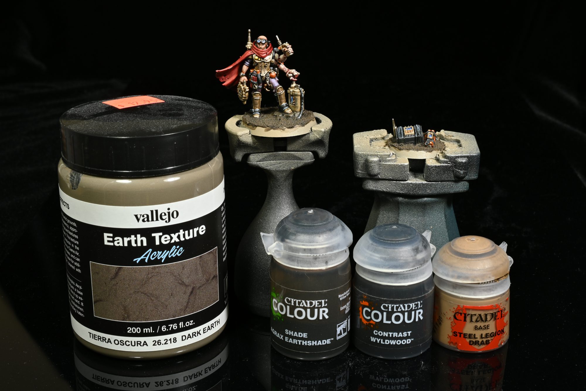 VALLEJO EARTH TEXTURE DARK EARTH - What's It Like To Base With? 