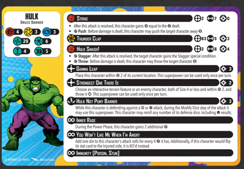 Hulk Revised Card