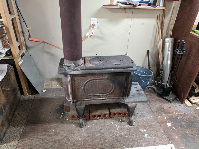 pot-belly stove