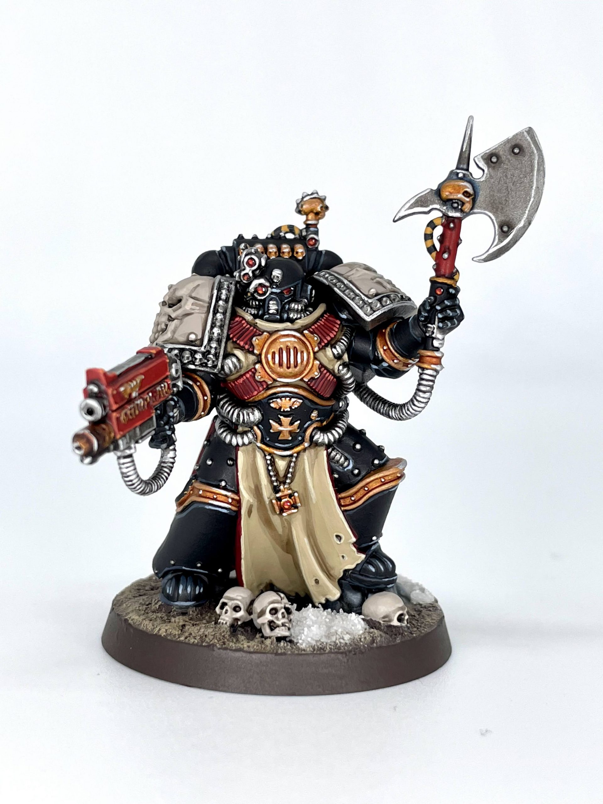 Paint my Black Templars robes, but I'm not convinced by the