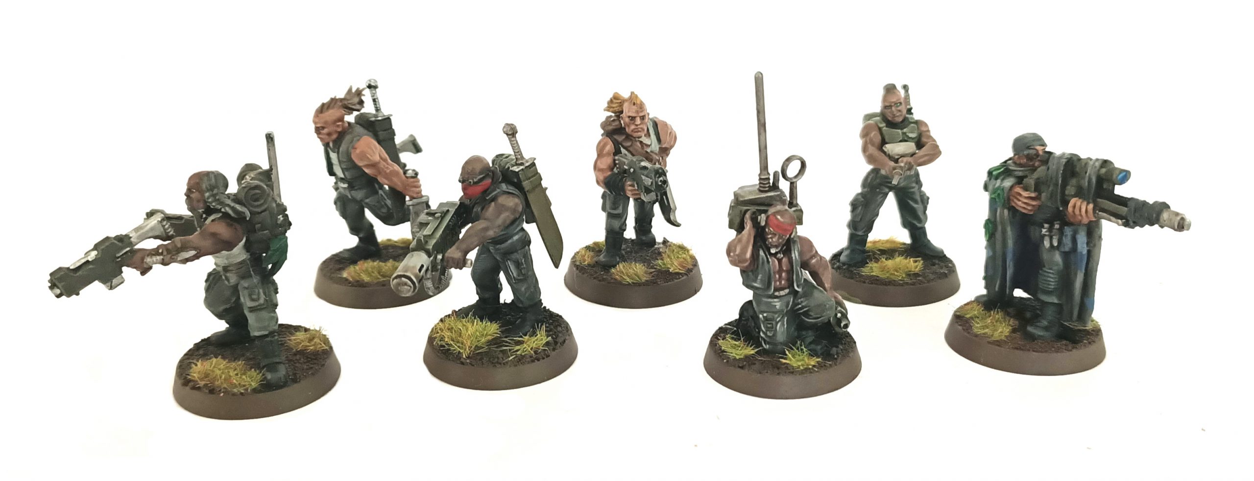 Down in the Mud and Blood – Veteran Guardsmen in Kill Team