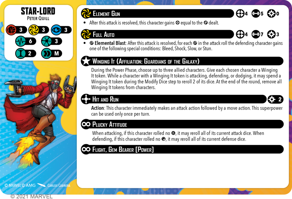 Star-Lord revised card MCP