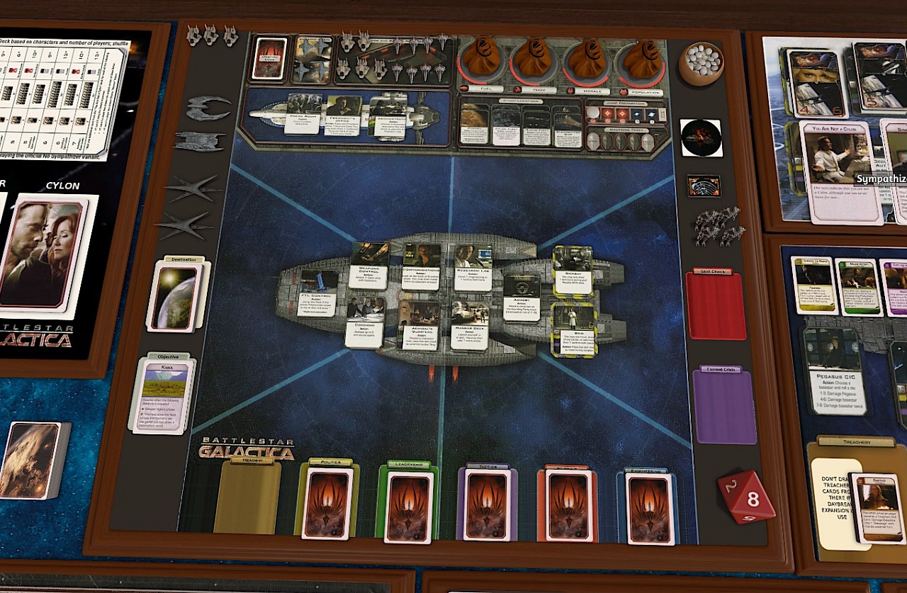 A Look Back at the Battlestar Galactica Board Game – Turn Order