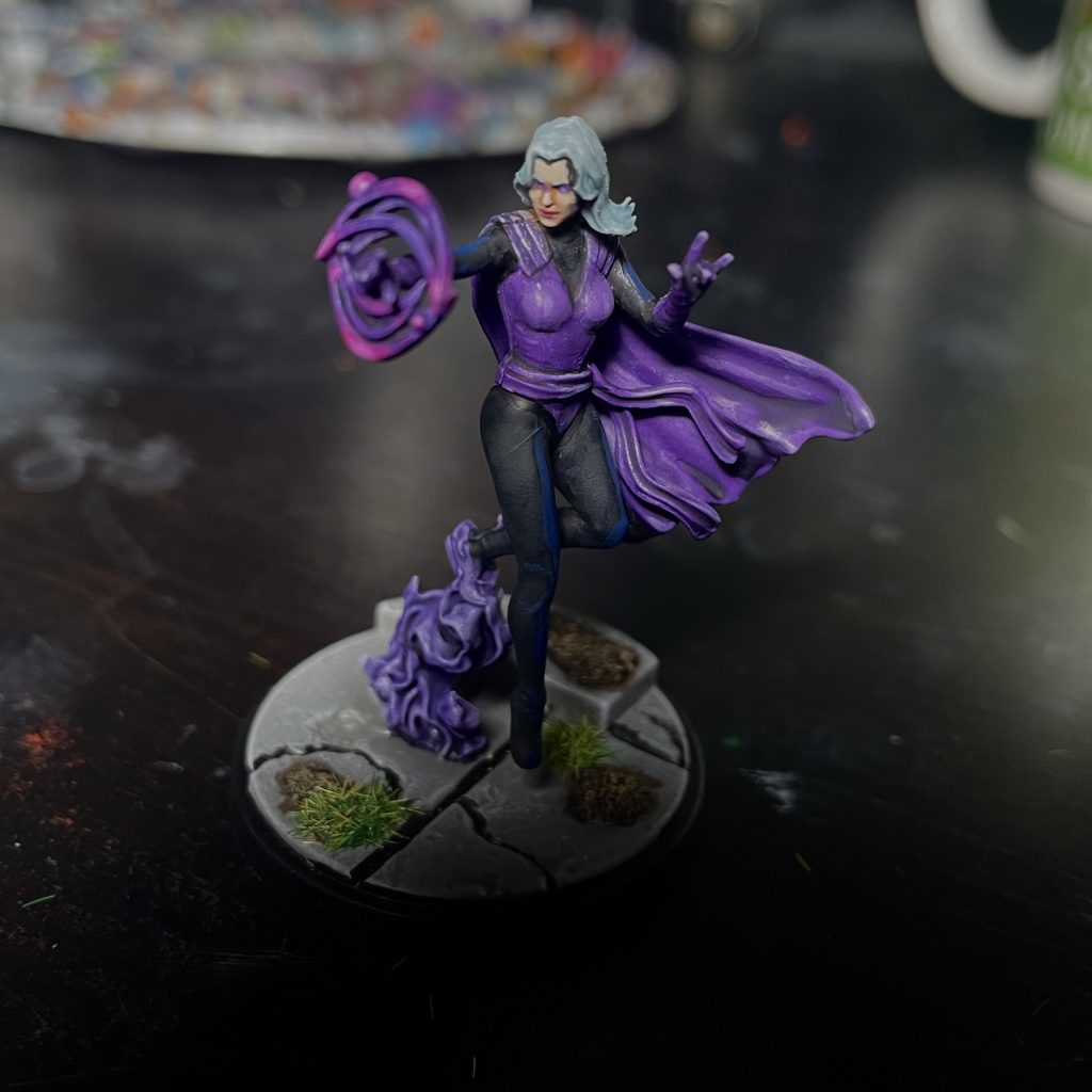 Model for Clea for Marvel Crisis Protocol, painted by Fyrbrand