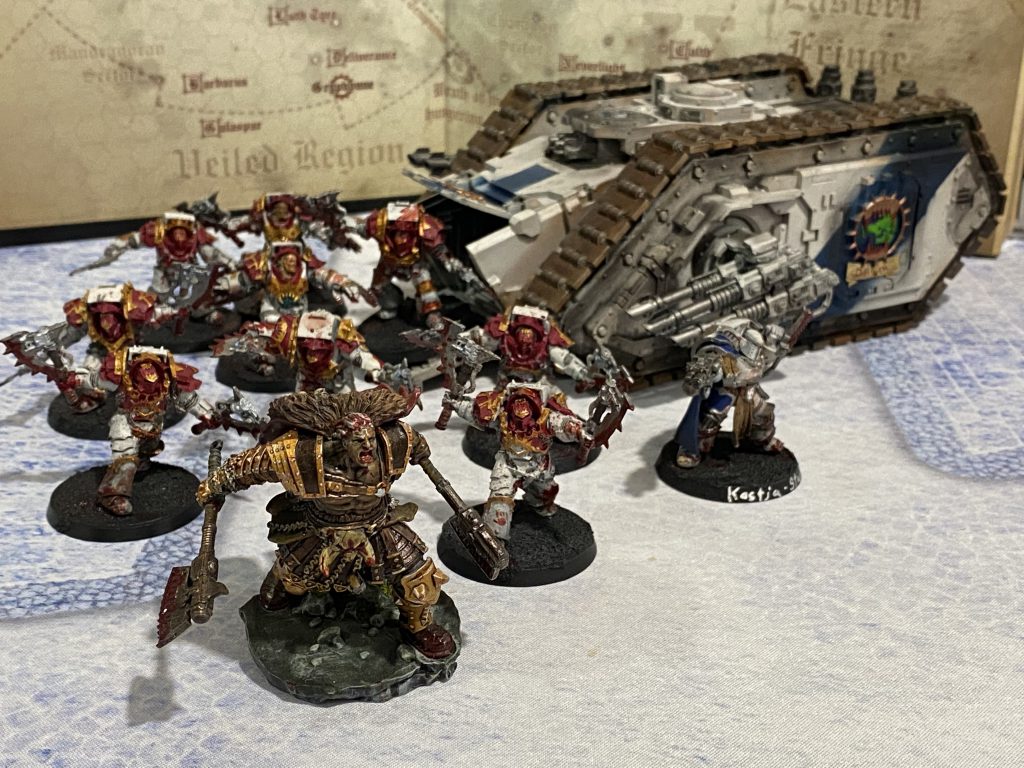 Horus Heresy 30k Angron World Eaters and Red Butchers. Credit: