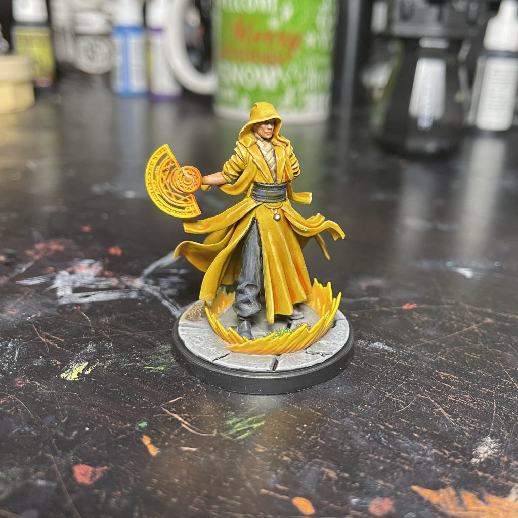 Ancient One model for Marvel Crisis Protocol painted by Fyrbrand