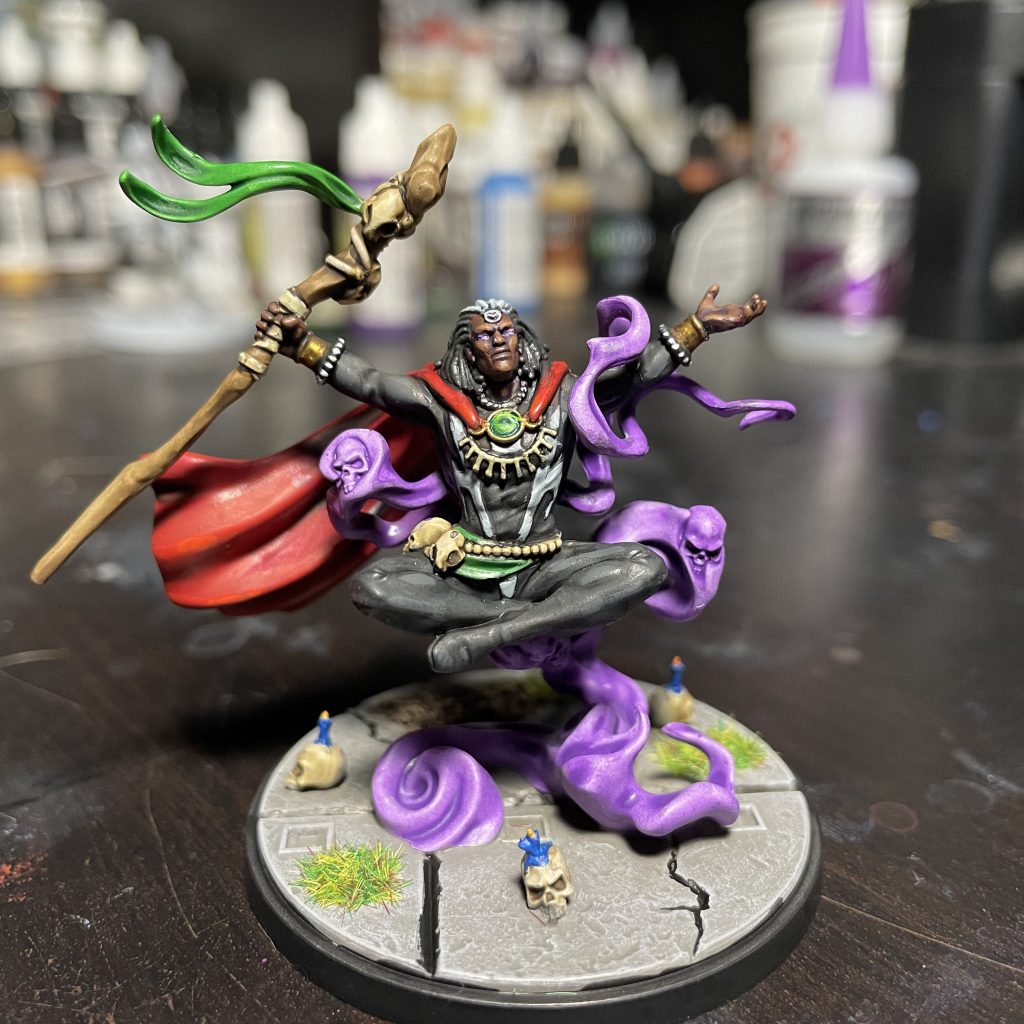 Model for Doctor Voodoo for Marvel Crisis Protocol, painted by Fyrbrand