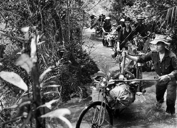 Viet Cong on the Ho Chi Minh Trail