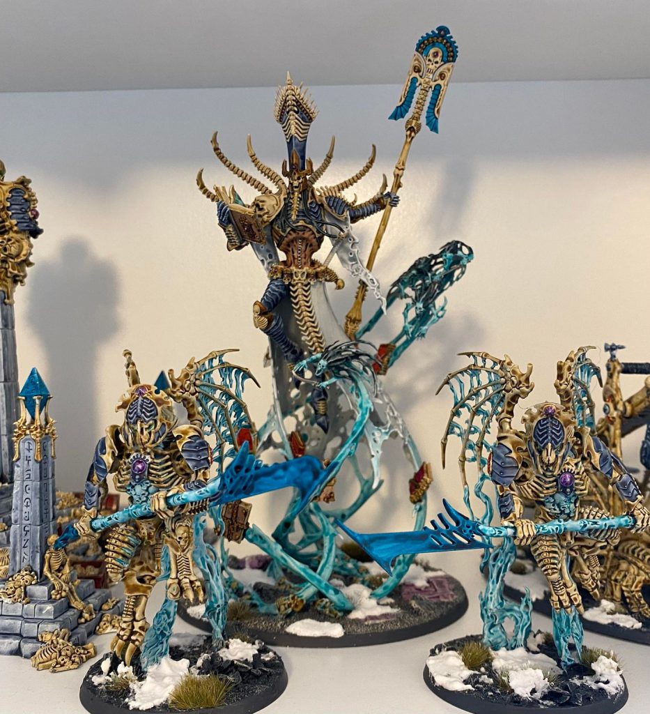 Nagash marches to war. with the Ossiarch Bonereaper Legions Credit: Magos Sockbert
