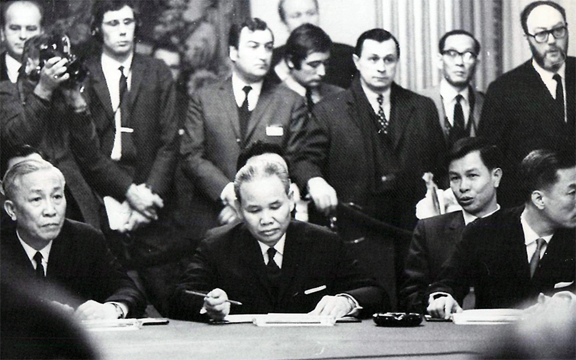 North Vietnamese Delegates to the Paris Peace Talks, 1969