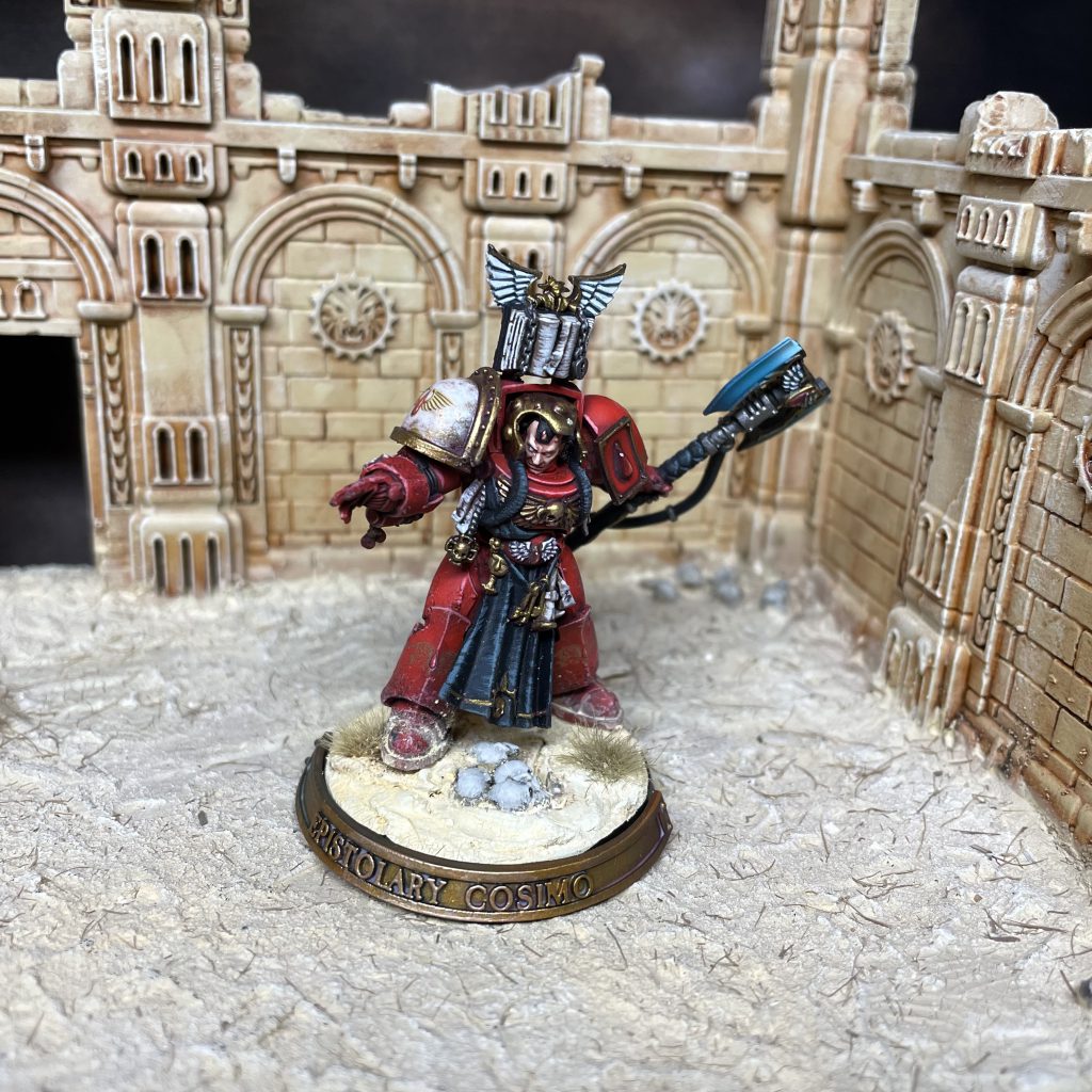 Blood Angels Terminator Librarian - Credit: Colin Ward