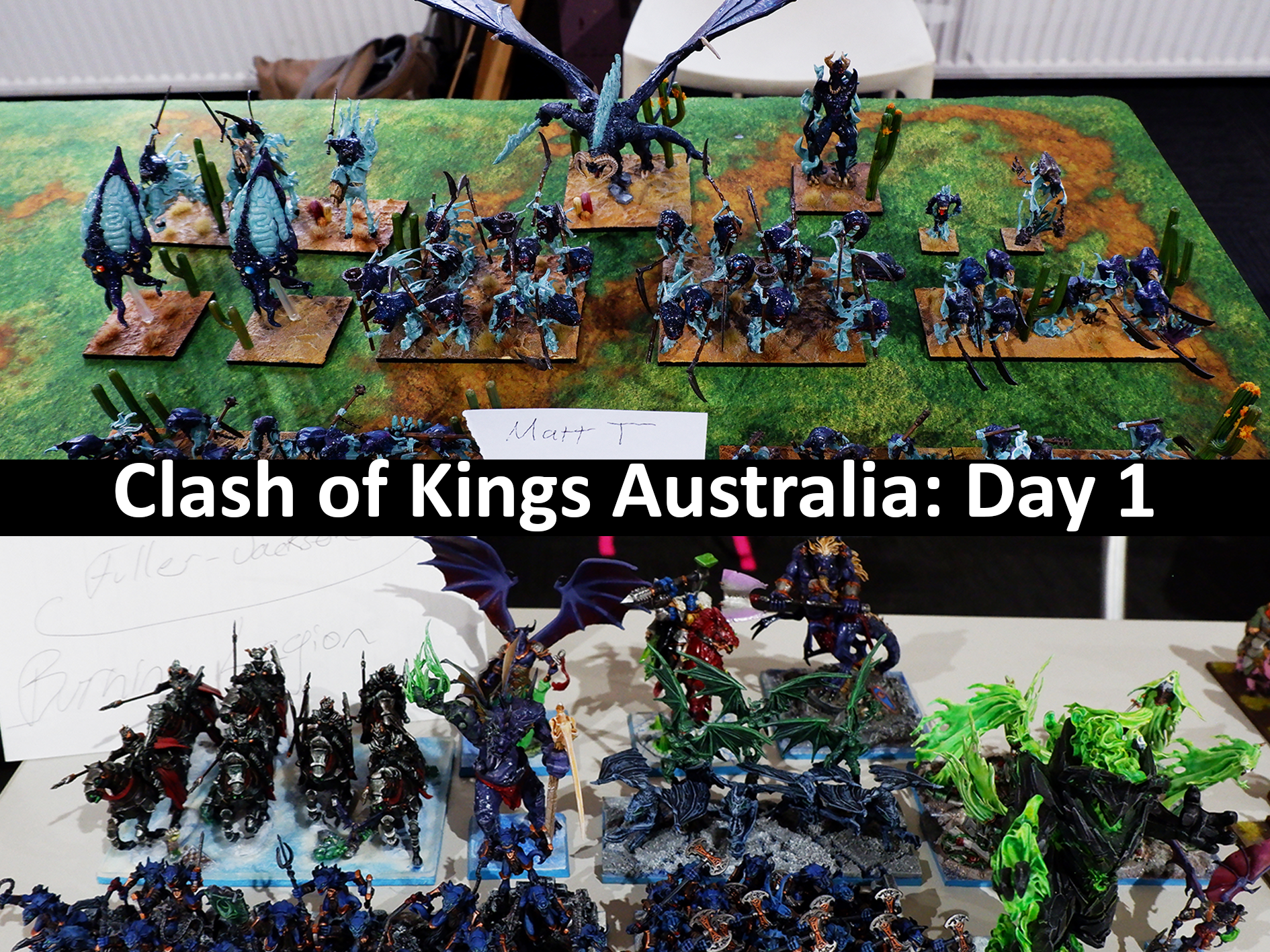 Clash of Kings and The Open Day - Mantic Games