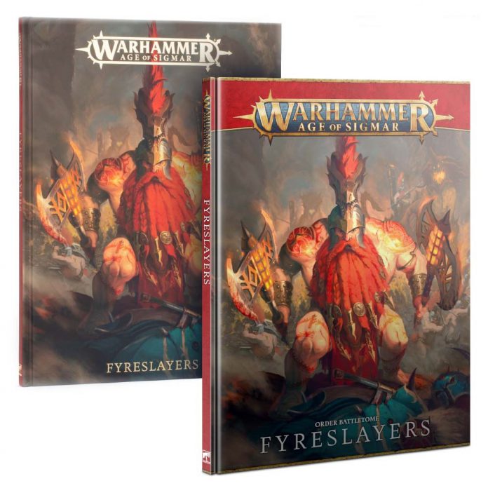 thumbnail image 2 of Auric Runefather & Magmadroth – Fyreslayers – Warhammer Age Of Sigmar – NIB – Games Workshop 2 of 6