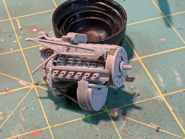 Model Stuka spare engine