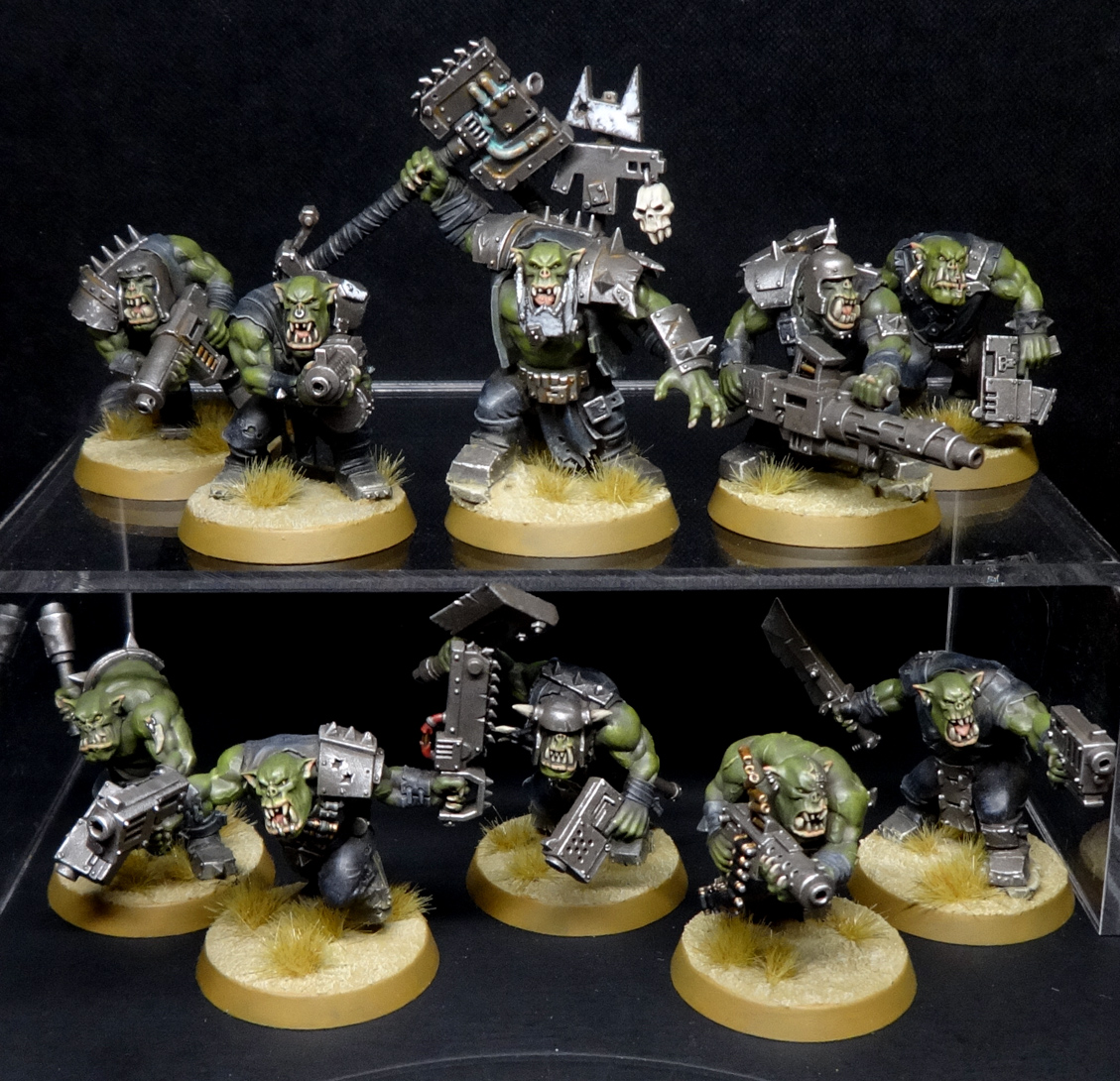 Ork Beast Snagga Boyz painted Warhammer 40k Orks Xenos Nobz Kill Team  WAAAGH!