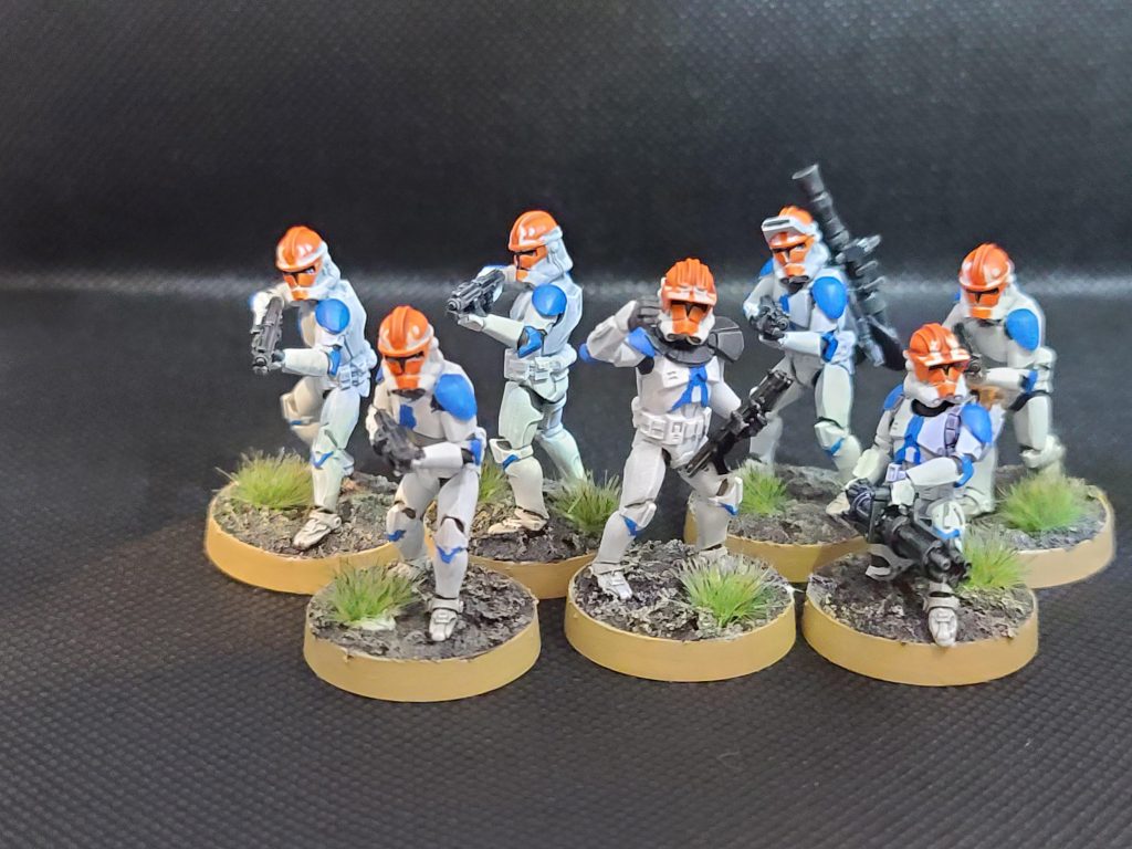 Star Wars: Legion: Phase 1 Clone Troopers Unit - Game Goblins