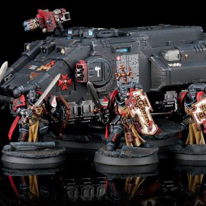 Black Templar Bladeguard Veterans and Impulsor