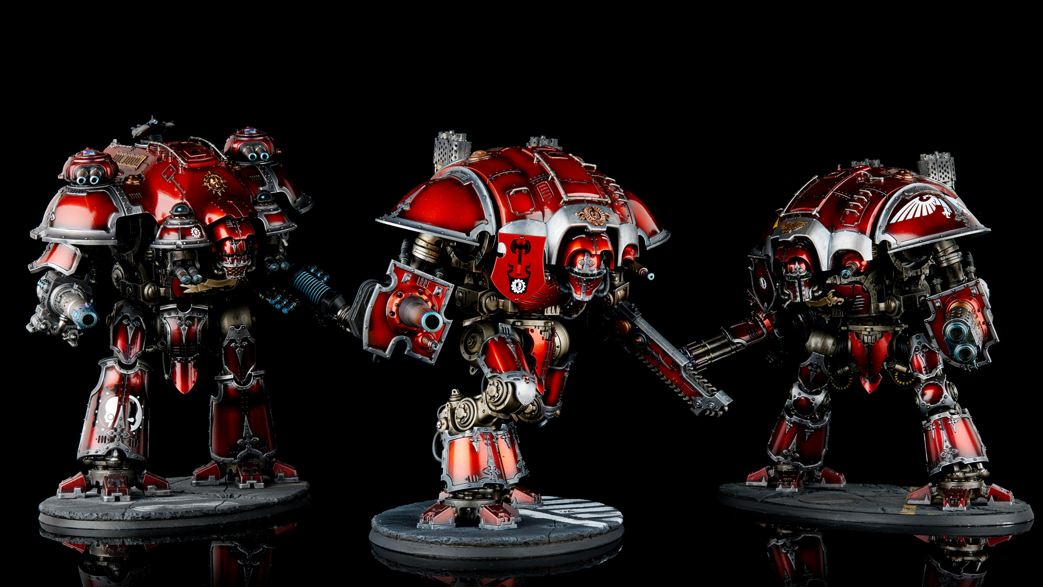 Knight Castellan Imperial Knights painted Warhammer 40k Indomitus