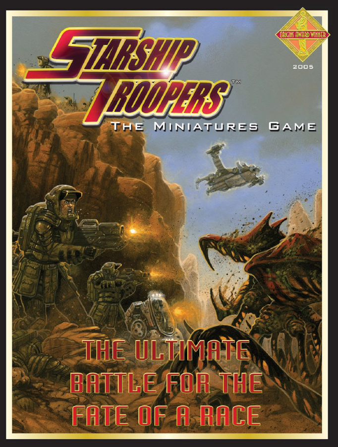 Fotorreseña de Starship Troopers the roleplaying game