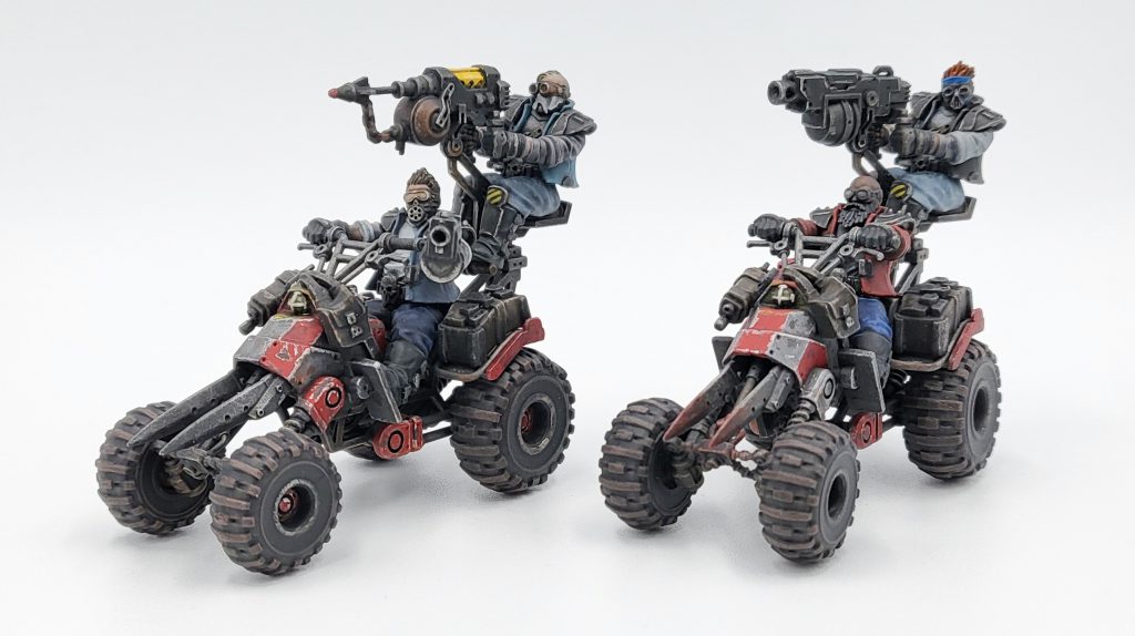 Miniature ATV Quad for Gaslands 20mm 28mm 32mm, Post-Apocalyptic 4 Wheeler  Fallout Wasteland Warfare Quad Bike, Necromunda Ash Wastes