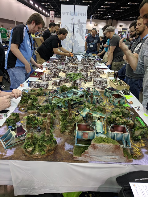 2018 GenCon Infinity Tournament Tables