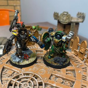Iron Warriors Salamanders Praetor challenge Horus Heresy 30k Credit: Magos Sockbert