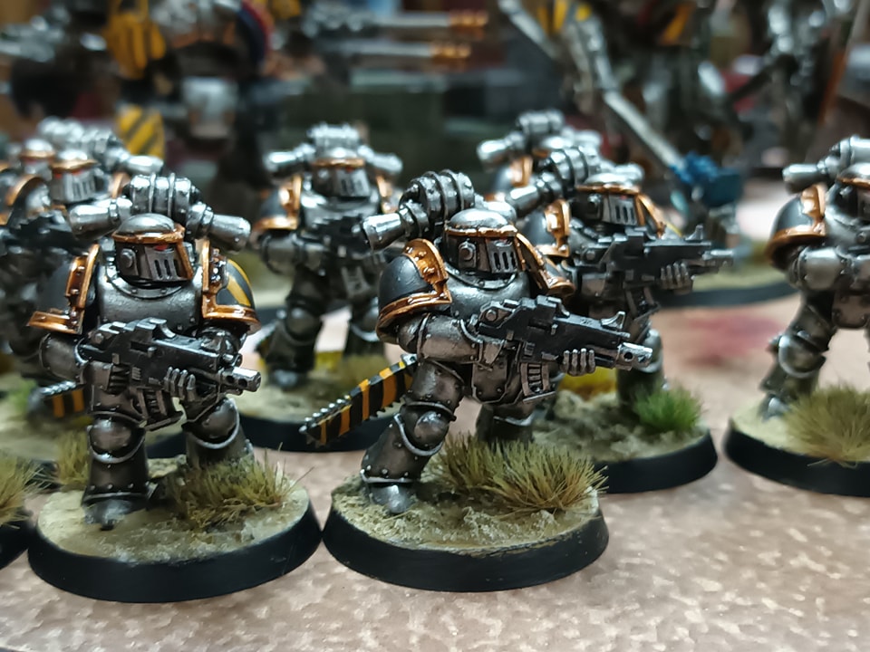 Iron Warriors Tactical Squad 30k Horus Heresy Credit: Magos Sockbert