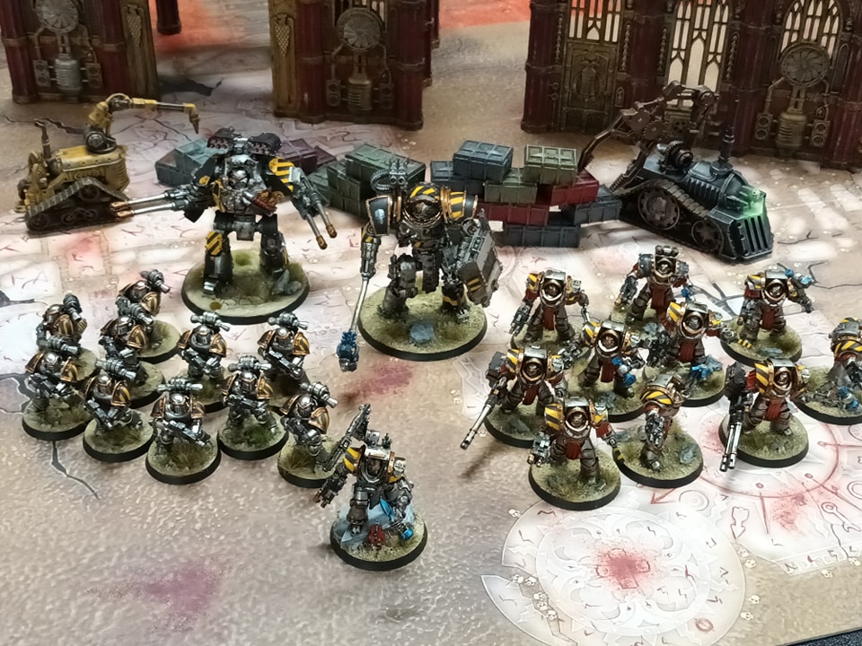 Iron Warriors Horus Heresy 30k Credit: Magos Sockbert