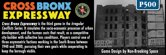 Cross Bronx Expressway by GMT Games