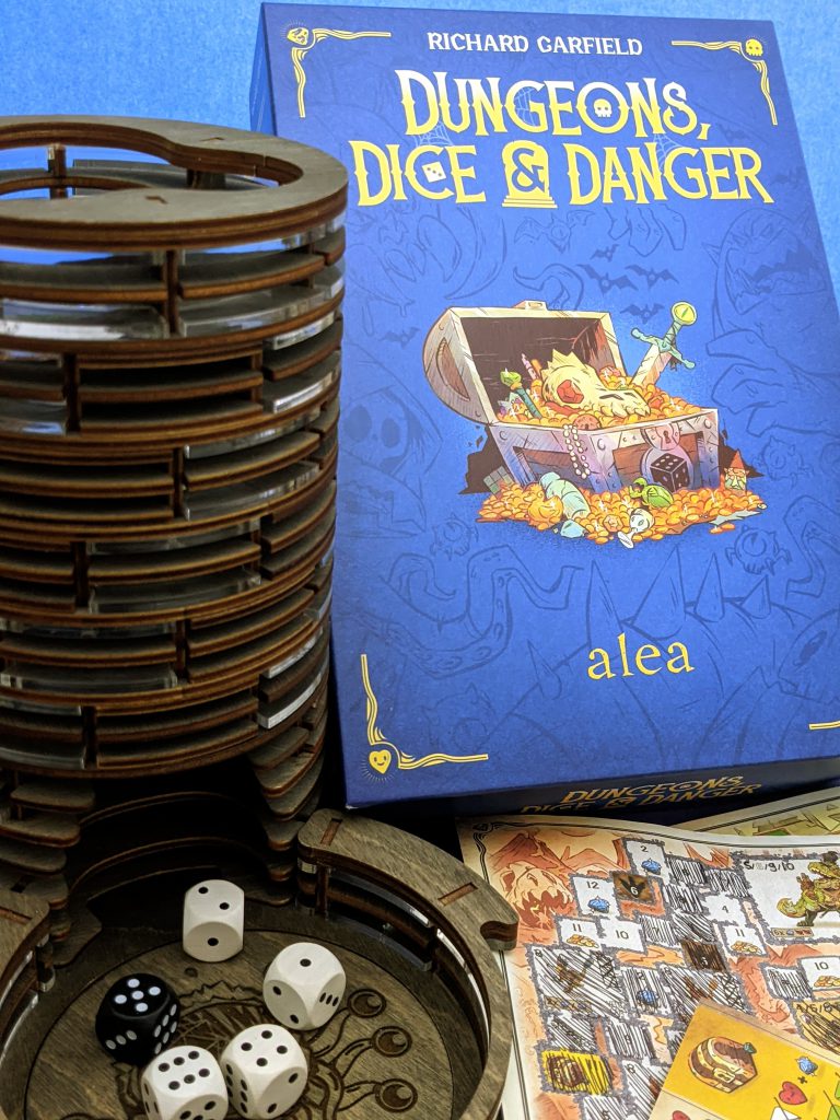 Dungeons, Dice & Danger: Roll & Write Survival