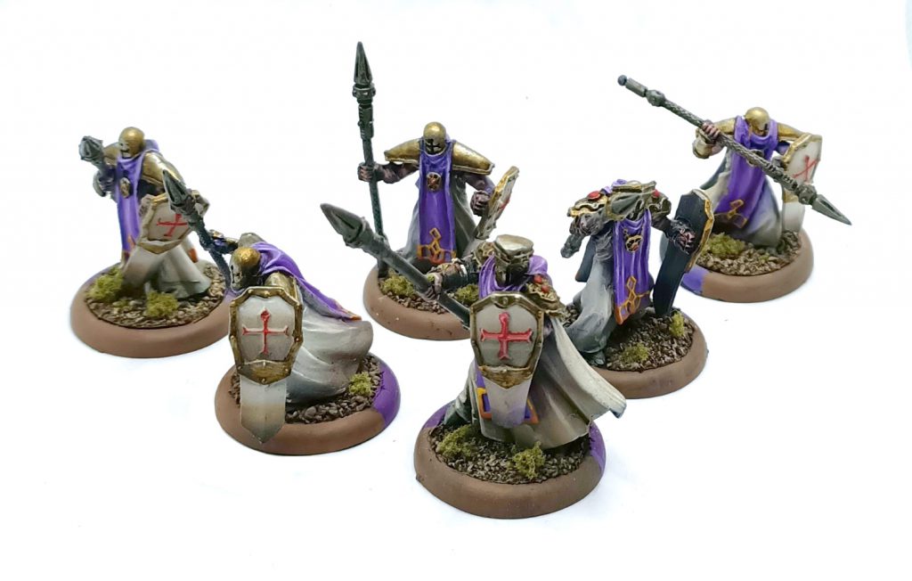 Six Temple Flameguard from Warmachine