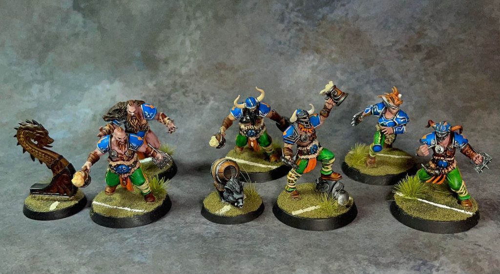 Blood Bowl Norsca Rampagers