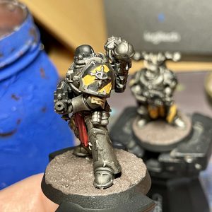 Iron Warriors WIP. Credit: SRM
