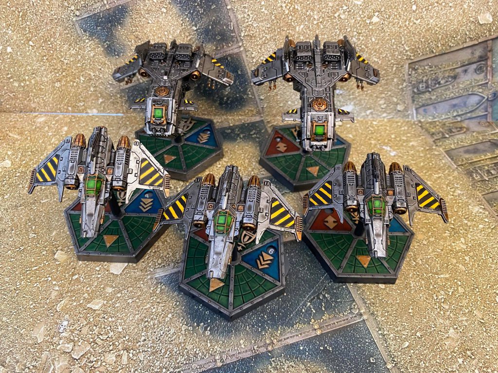 Iron Warriors Astartes Aeronautica Imperialis. Credit: Magos Sockbert