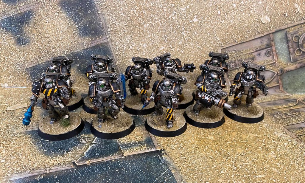 Iron Warriors Destroyers. Credit: Magos Sockbert