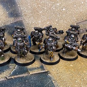 Iron Warriors Destroyers. Credit: Magos Sockbert