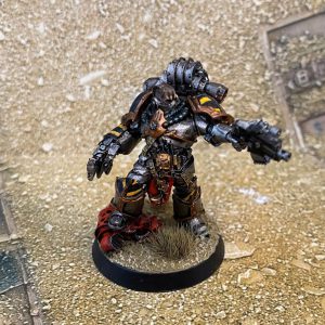 Iron Warriors Praetor Narik Dreygur. Credit: Magos Sockbert