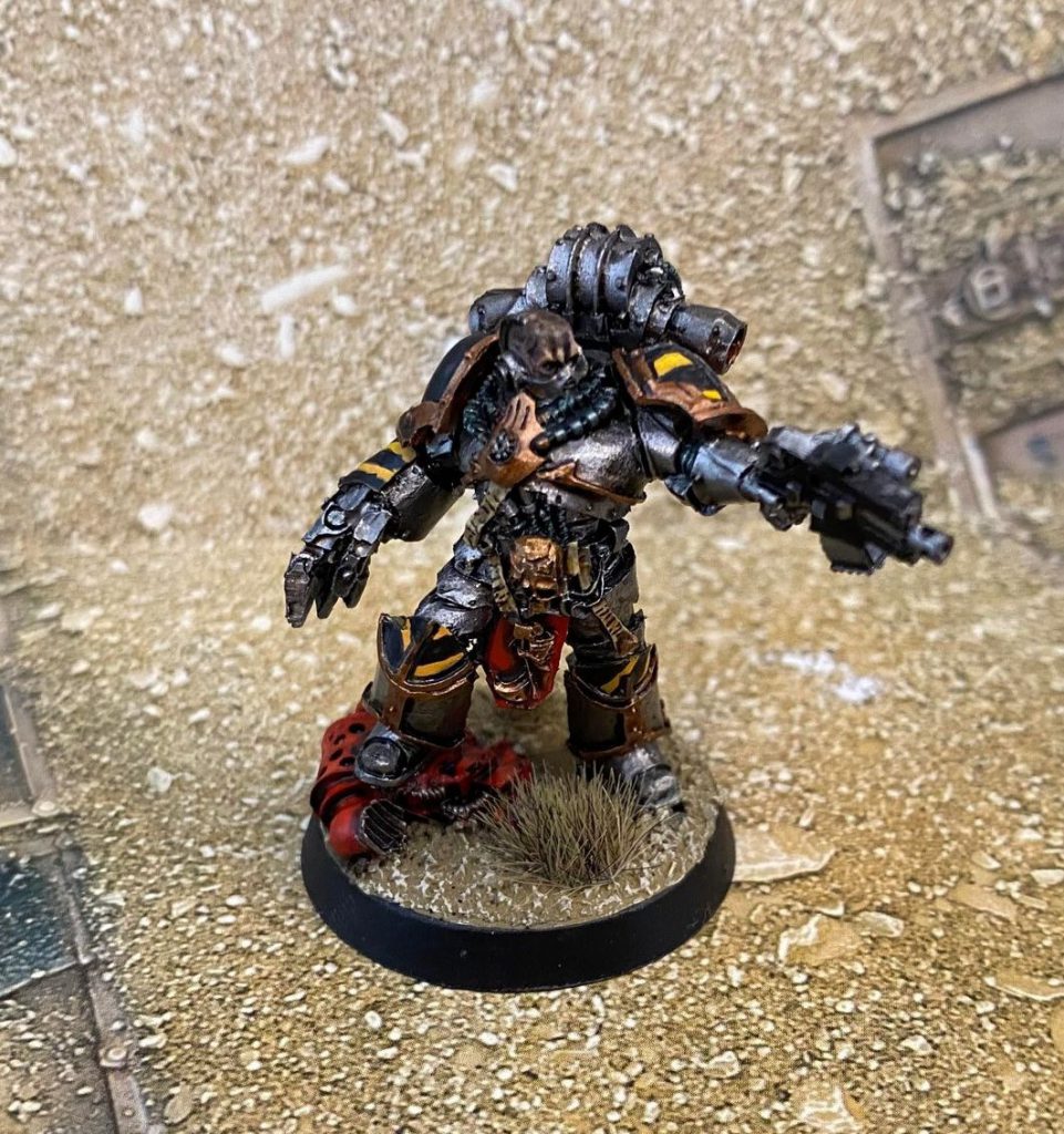 Iron Warriors Praetor Narik Dreygur. Credit: Magos Sockbert